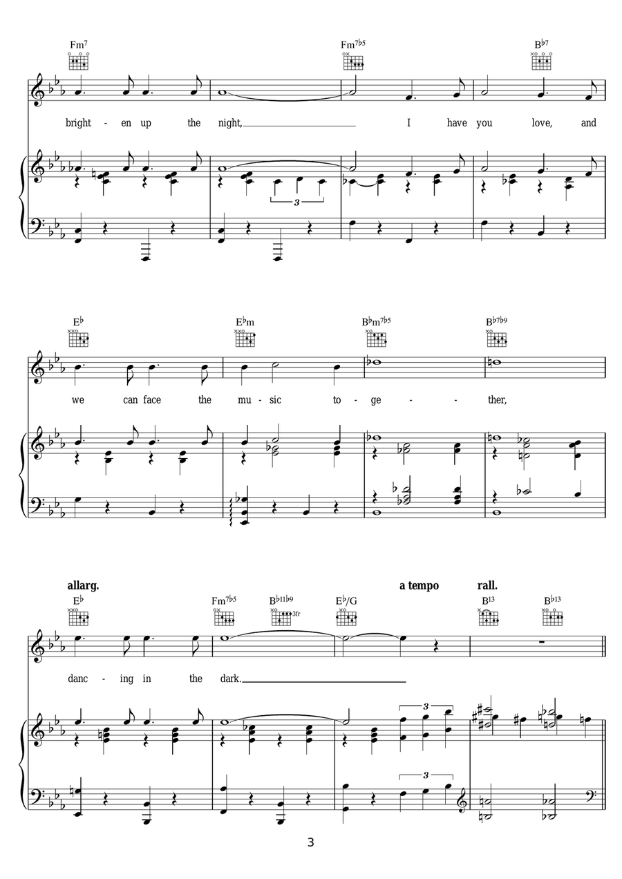 Dancing In The Dark Guitar scores gallery preview page 3