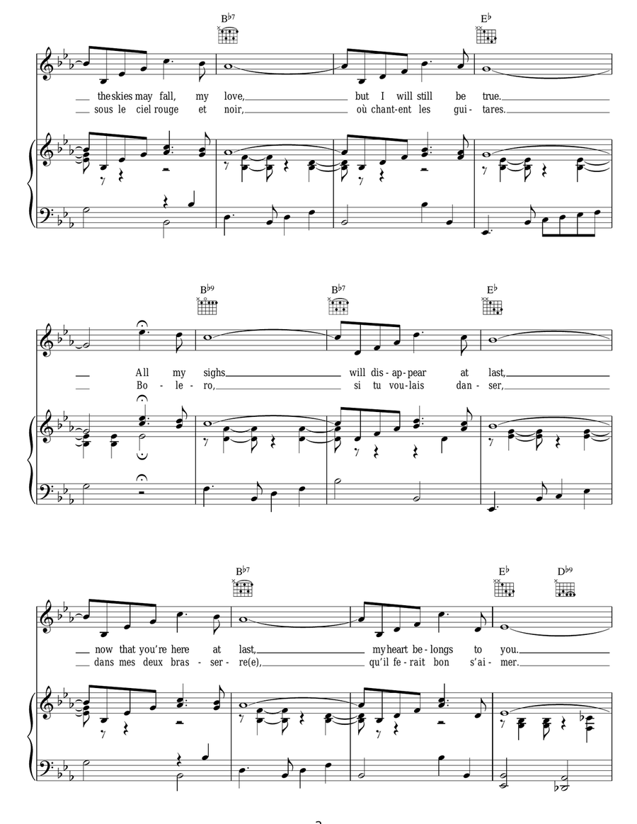 All My Love All My Love Guitar scores gallery preview page 2