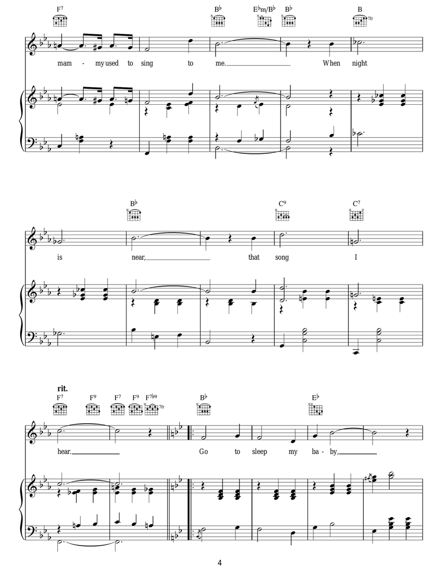 Wyoming Lullaby Acoustic Guitar - Digital Sheet Music page 4