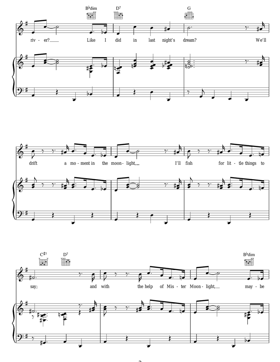 Can I Canoe You Up The River Guitar scores gallery preview page 2