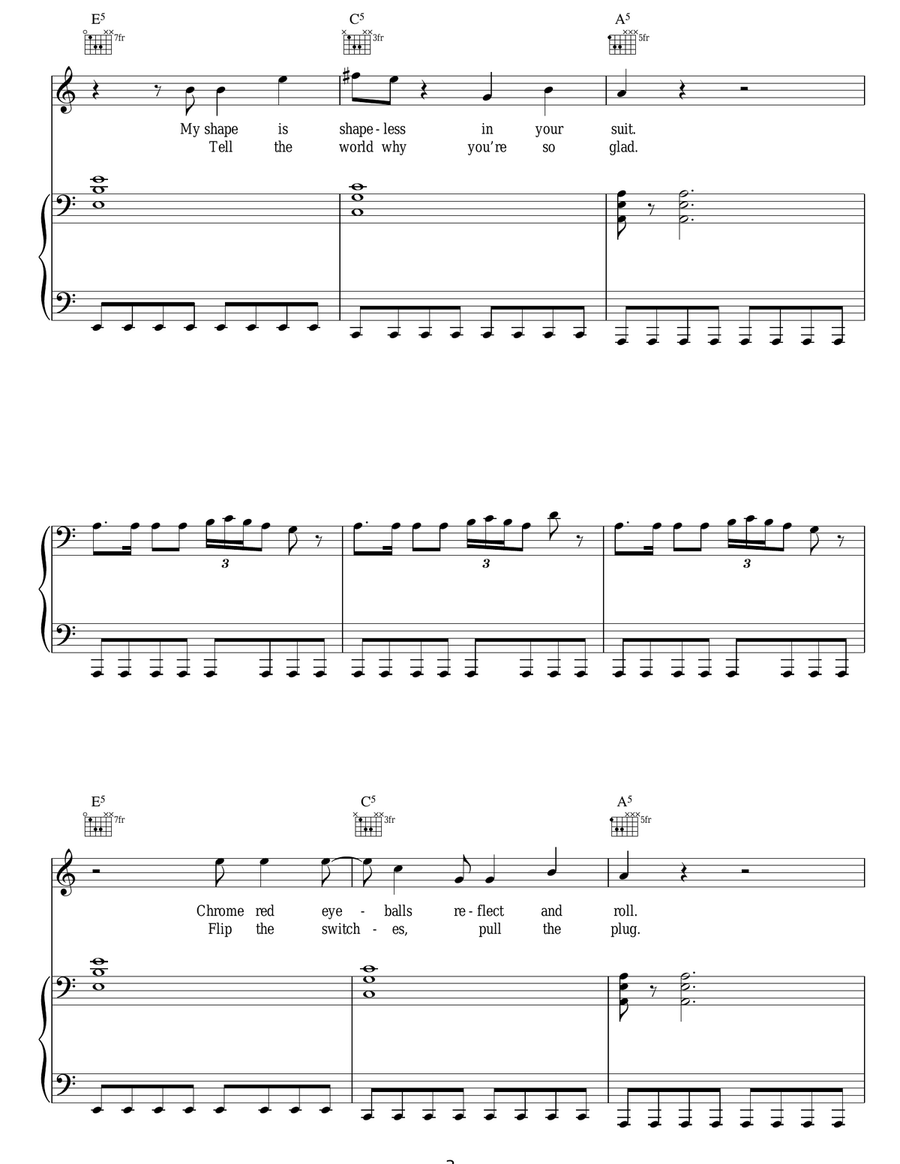 Cruiser Cruiser Acoustic Guitar scores gallery preview page 3