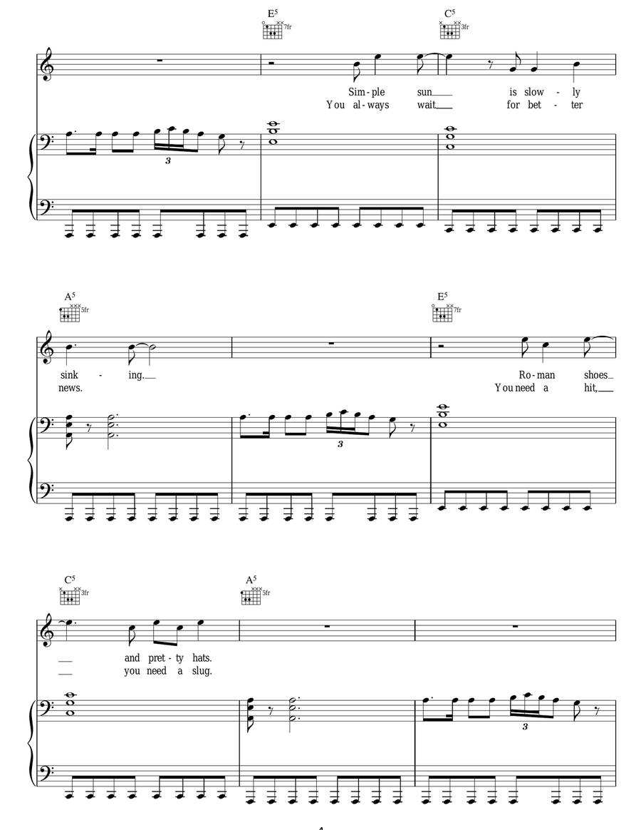 Cruiser Cruiser Acoustic Guitar scores gallery preview page 4