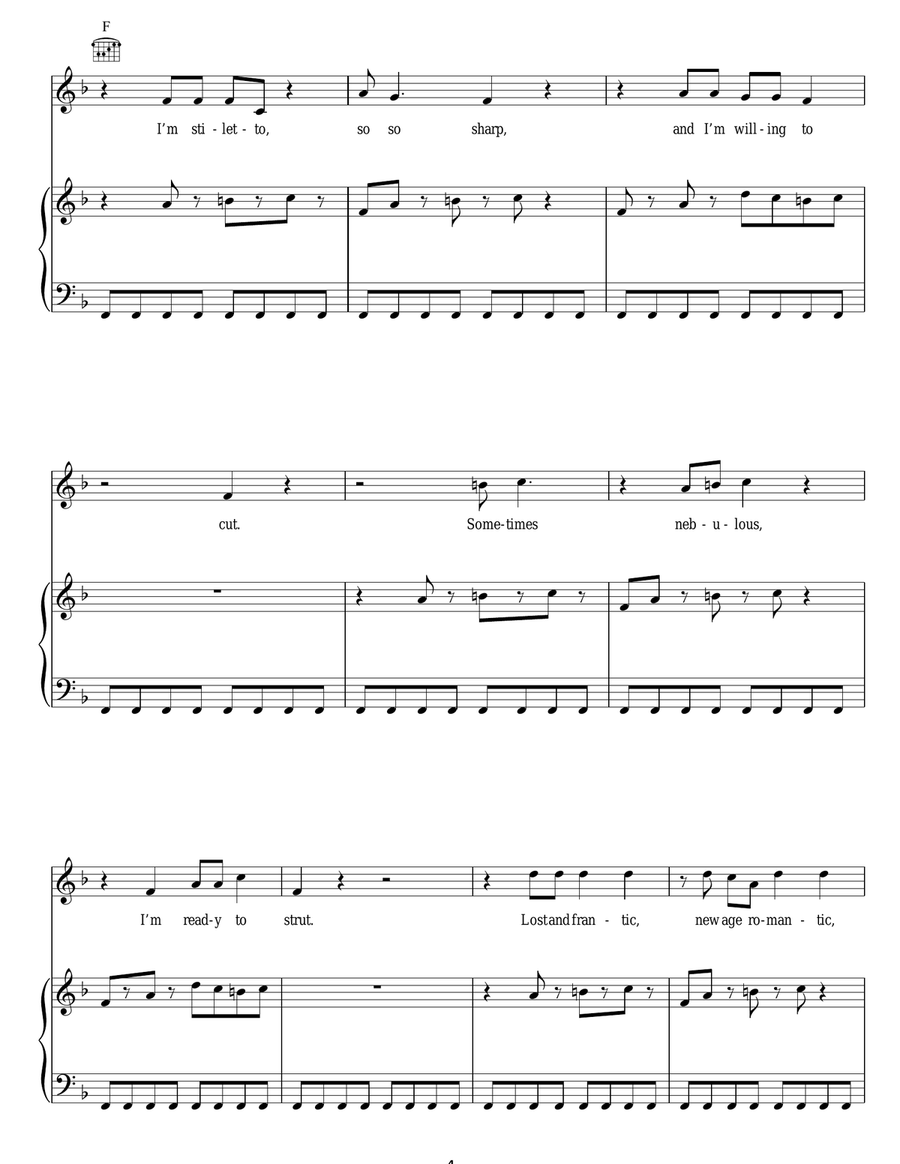Misfit Kid Misfit Kid Acoustic Guitar scores gallery preview page 4