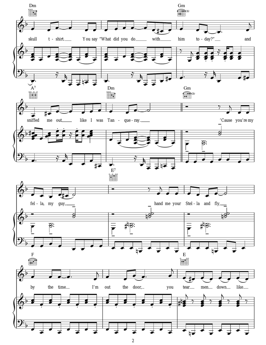 You Know I'm No Good You Know I'm No Good Acoustic Guitar scores gallery preview page 2