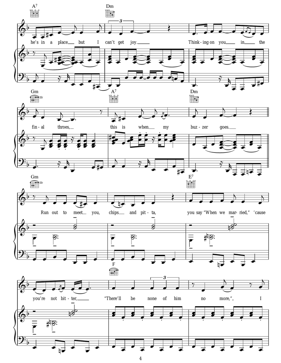 You Know I'm No Good You Know I'm No Good Acoustic Guitar scores gallery preview page 4