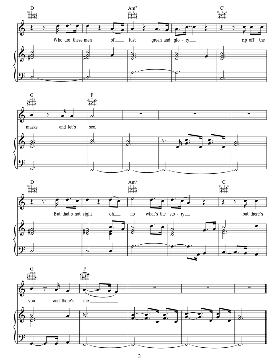 Crime Of The Century Crime Of The Century Acoustic Guitar scores gallery preview page 3