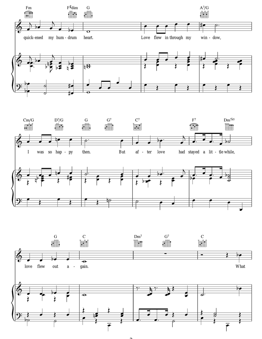 What Is This Thing Called Love? Guitar scores gallery preview page 2
