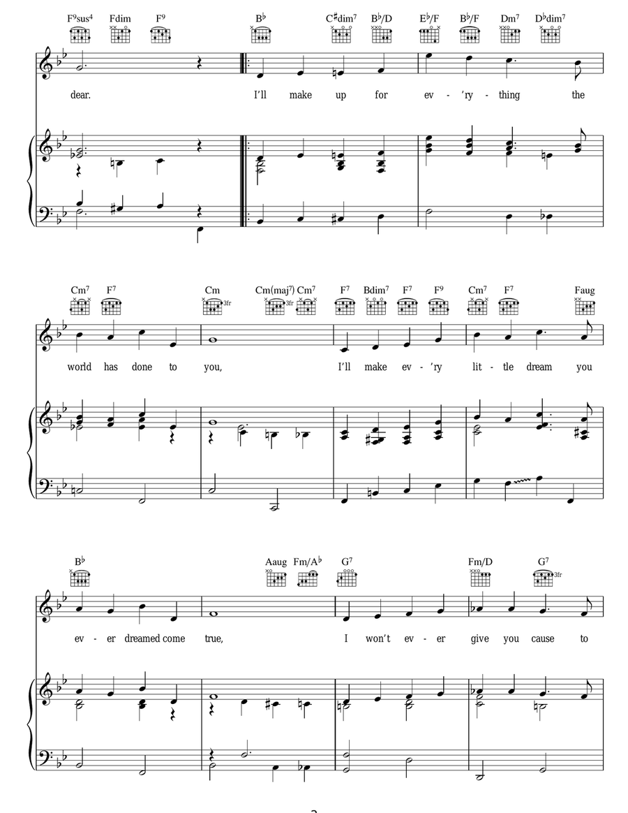 I'll Make Up For Ev'rything Guitar scores gallery preview page 2