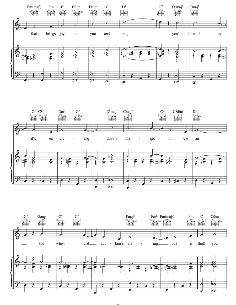 A Live Show Is The Best Show Guitar scores gallery preview page 3