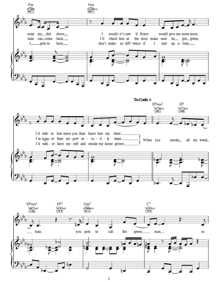 Addicted Addicted Acoustic Guitar scores gallery preview page 2