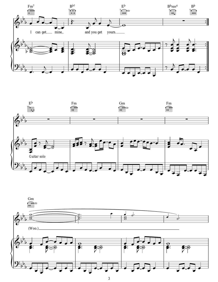 Addicted Addicted Acoustic Guitar scores gallery preview page 3