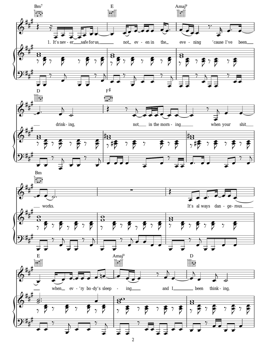 Just Friends Just Friends Acoustic Guitar scores gallery preview page 2