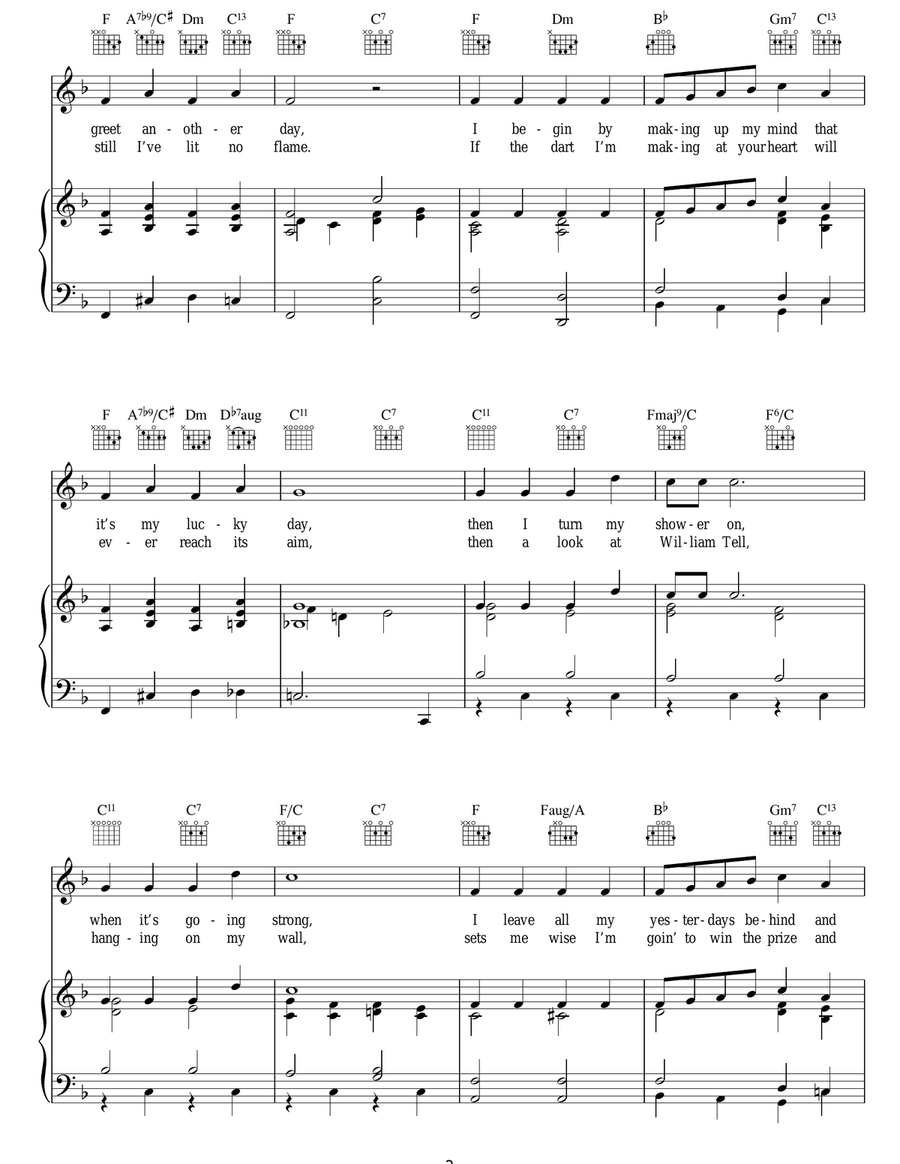 I'm Shooting High I'm Shooting High Guitar scores gallery preview page 2