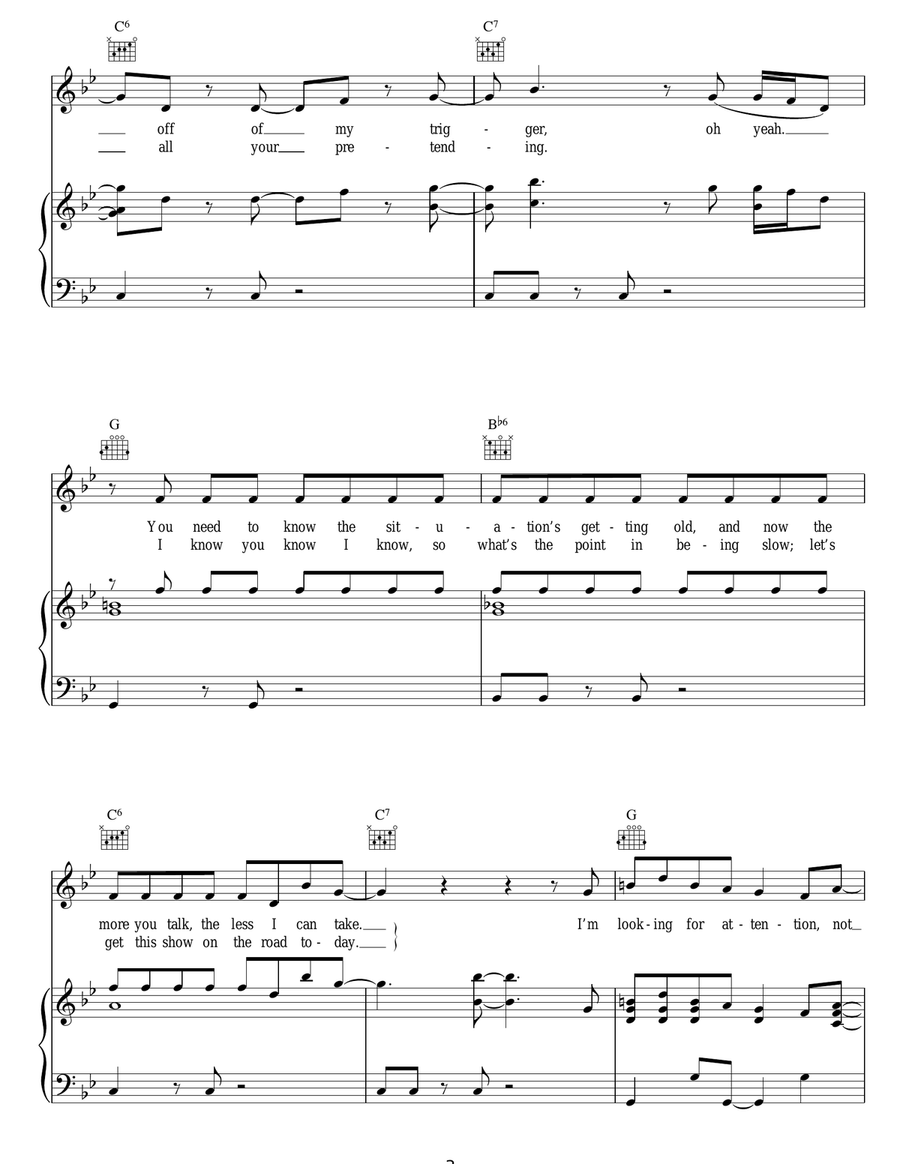 Walk Away Walk Away Acoustic Guitar scores gallery preview page 3