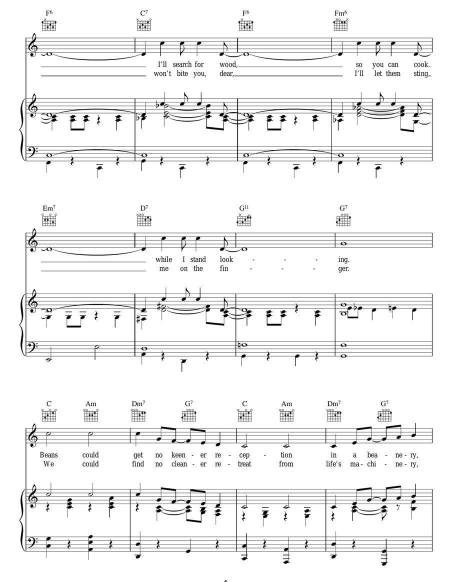 Mountain Greenery Mountain Greenery Guitar scores gallery preview page 4