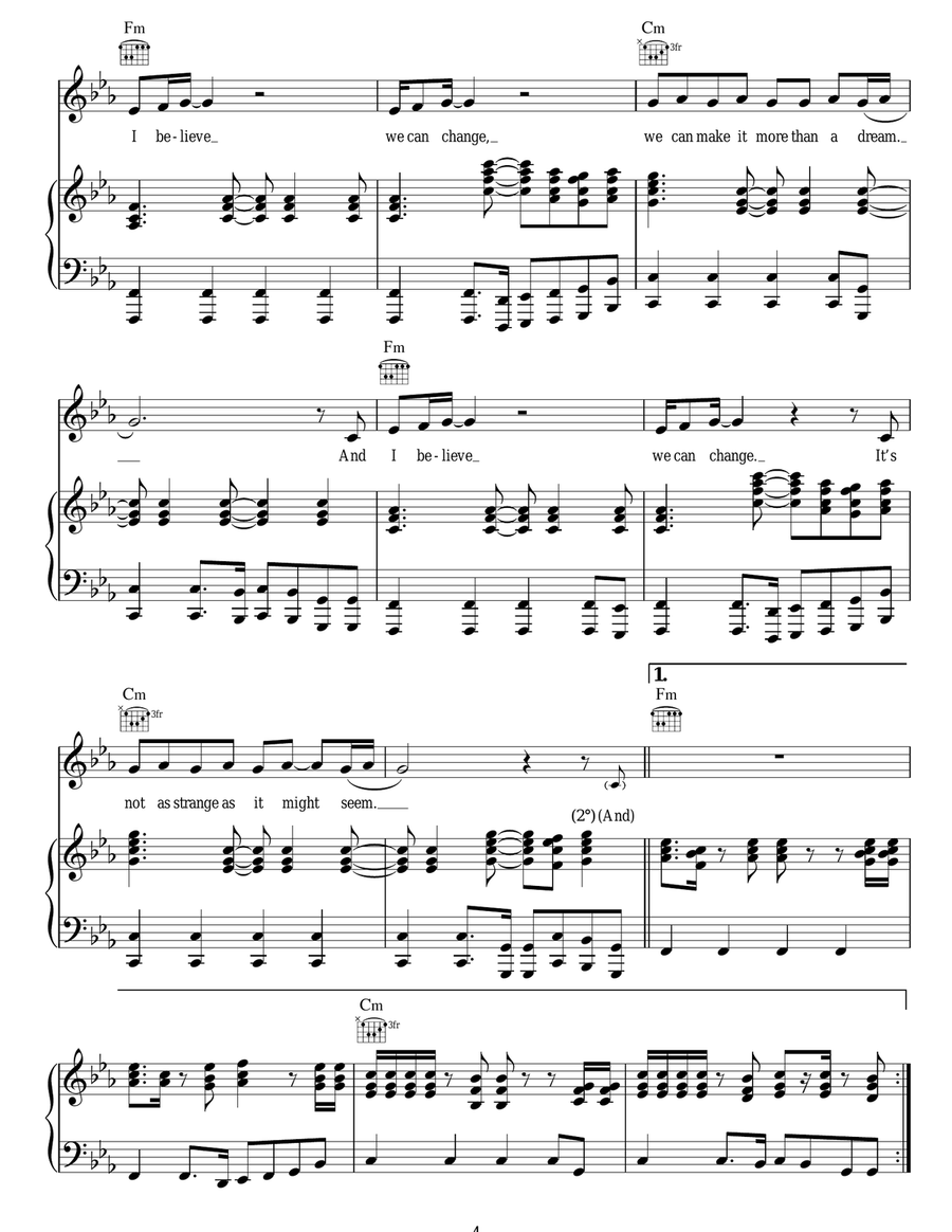 More Than A Dream More Than A Dream Acoustic Guitar scores gallery preview page 4