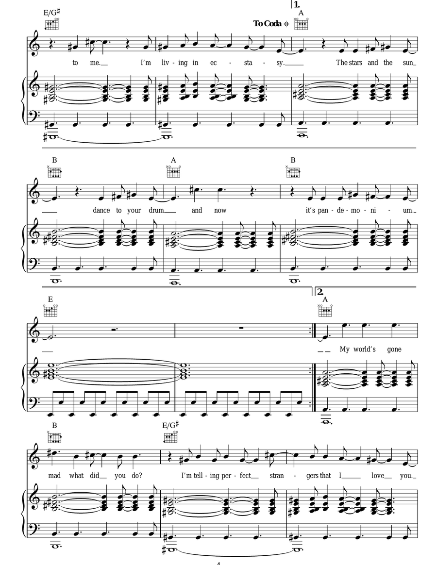 Pandemonium Pandemonium Acoustic Guitar scores gallery preview page 4