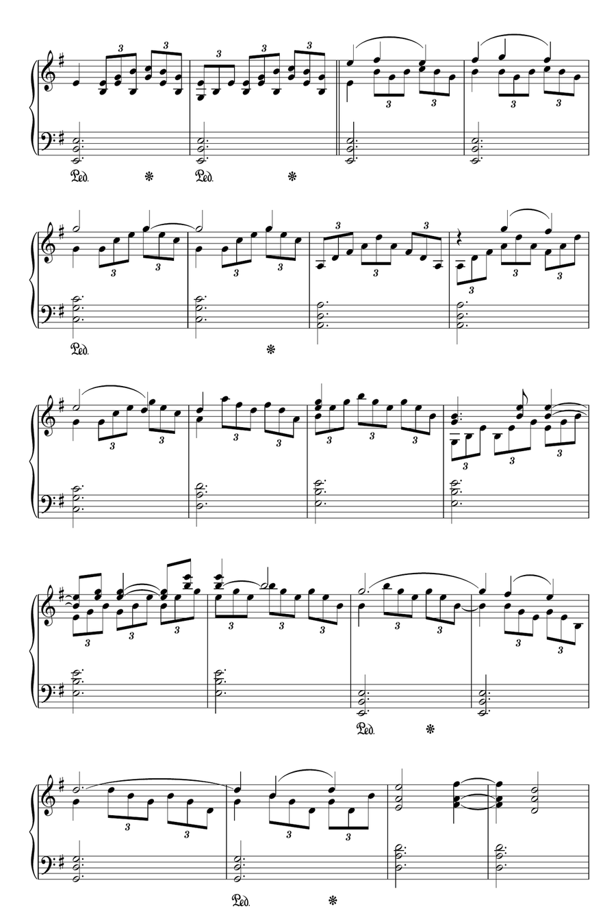 Death And Transfiguration Piano Solo scores gallery preview page 3