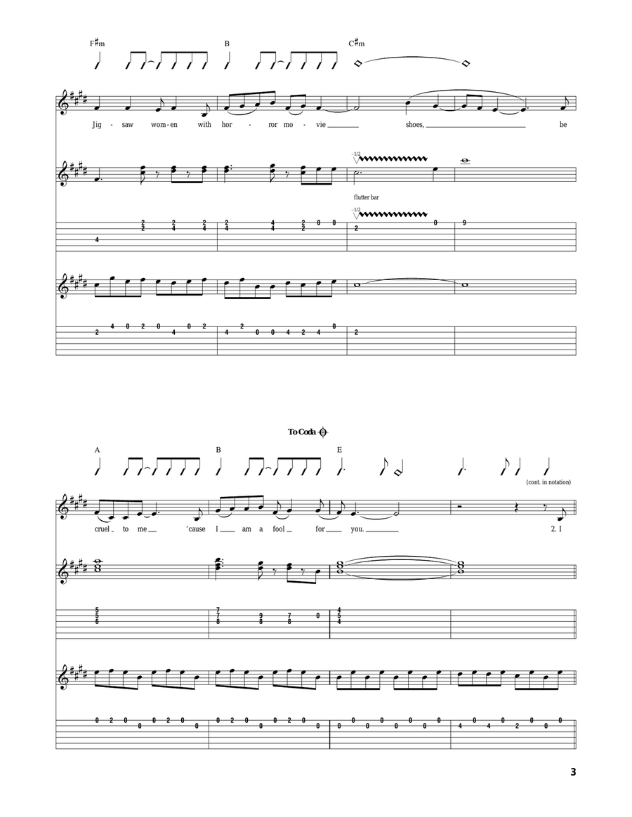 Suck It And See Suck It And See Acoustic Guitar scores gallery preview page 3
