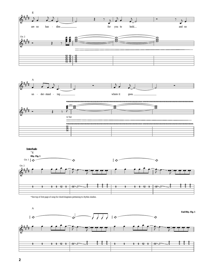That's Where You're Wrong Acoustic Guitar scores gallery preview page 2