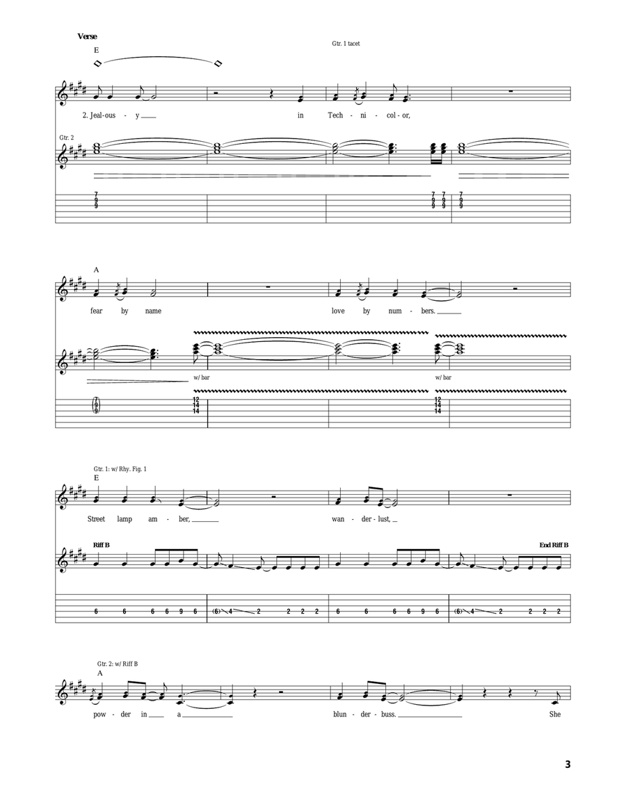 That's Where You're Wrong Acoustic Guitar scores gallery preview page 3