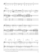 Reckless Serenade Acoustic Guitar scores gallery preview page 3