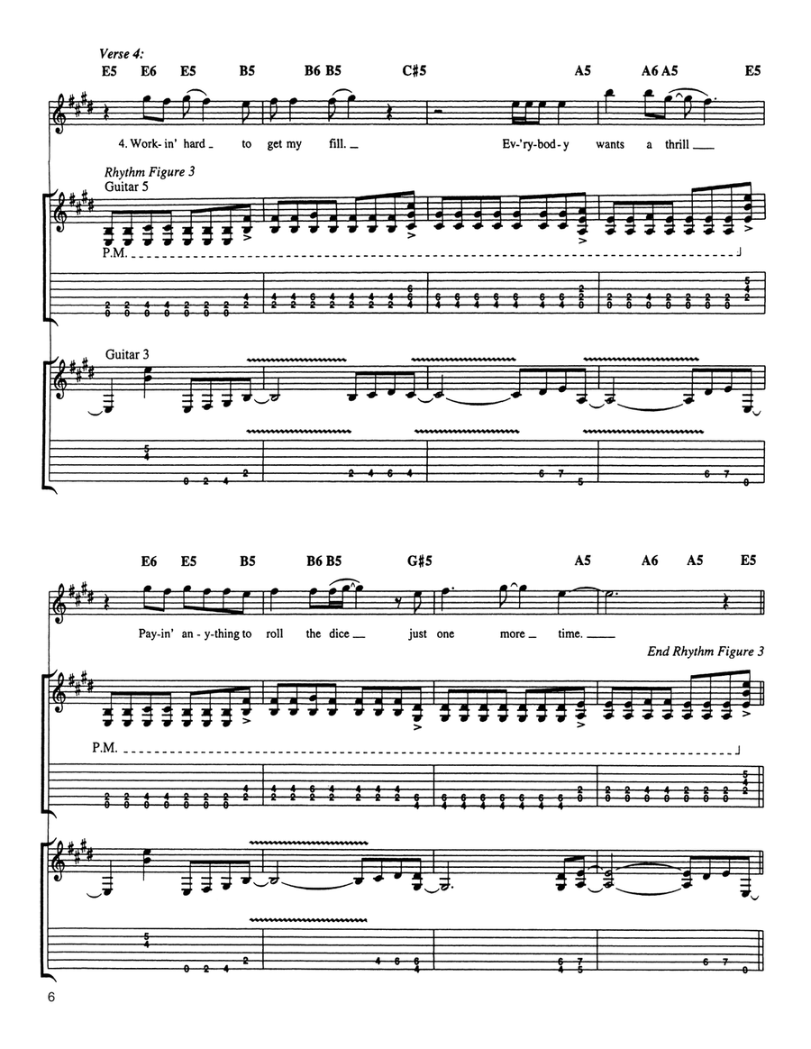Don't Stop Believin' Don't Stop Believin' Acoustic Guitar scores gallery preview page 6