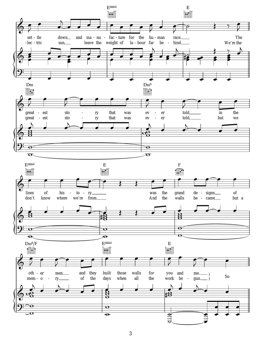The Day The Work Is Done The Day The Work Is Done Acoustic Guitar scores gallery preview page 3