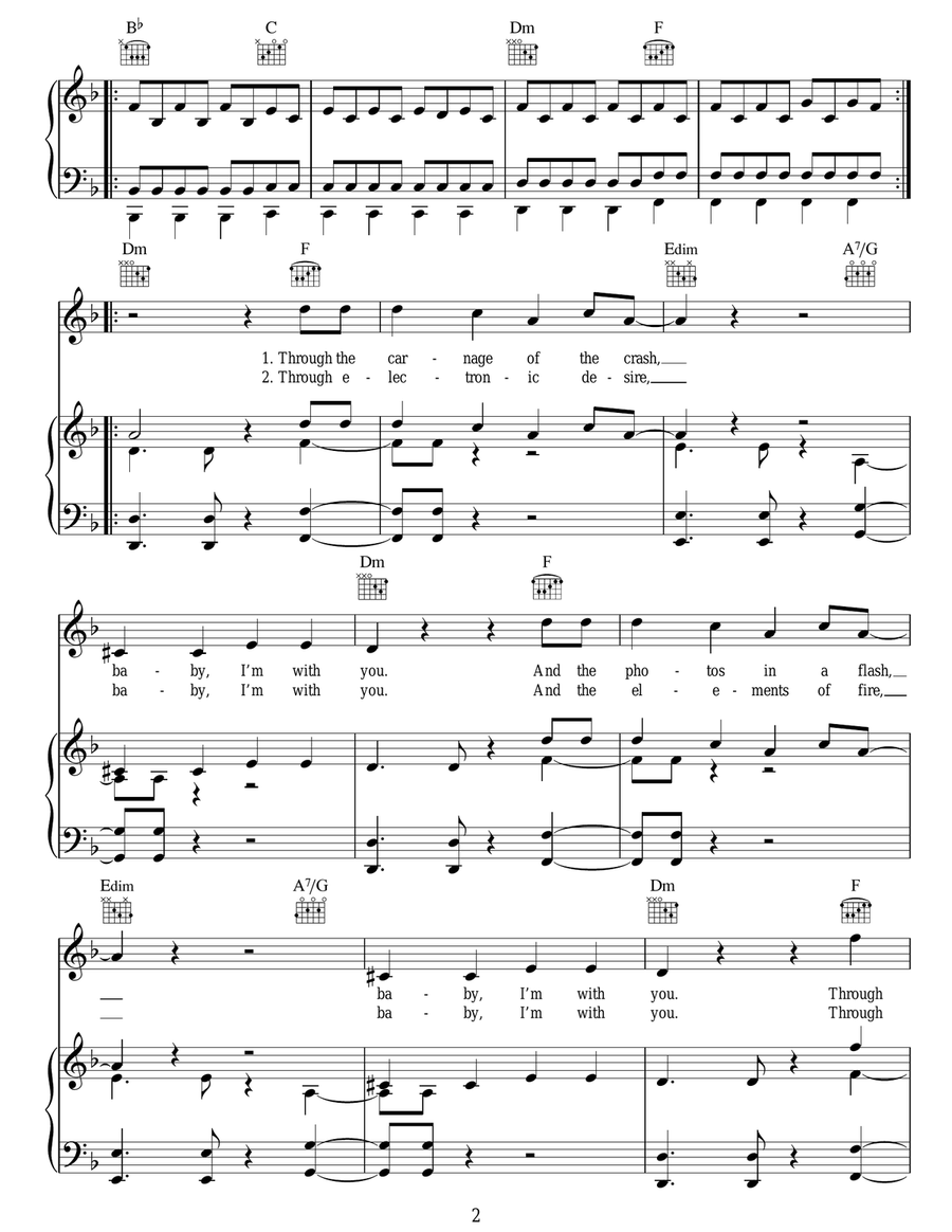 Aliens Aliens Acoustic Guitar scores gallery preview page 2