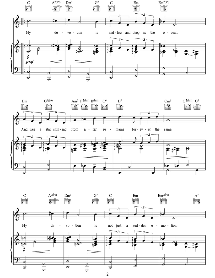 My Devotion Guitar scores gallery preview page 2