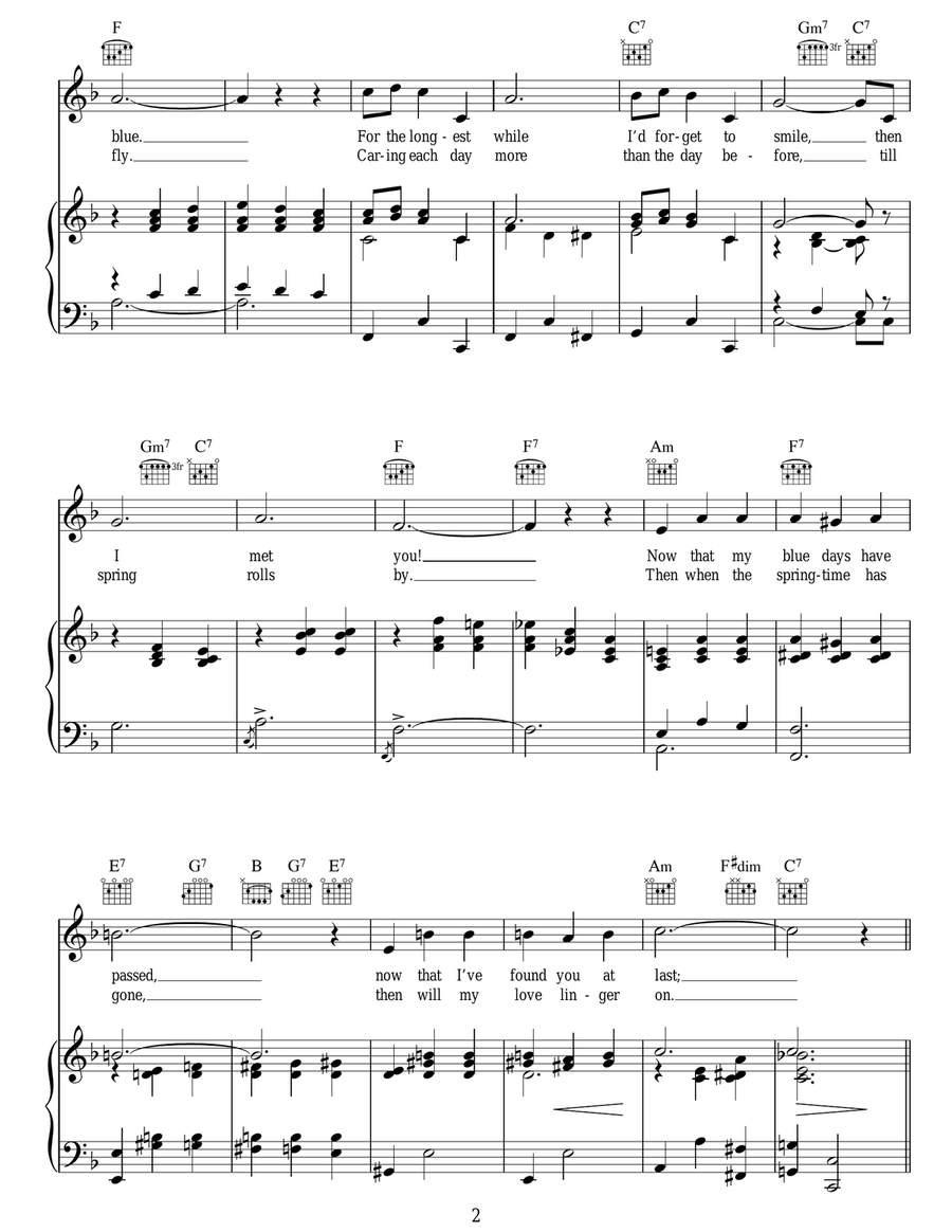 Always Always Guitar scores gallery preview page 2