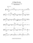 A Time For Us (Love Theme)