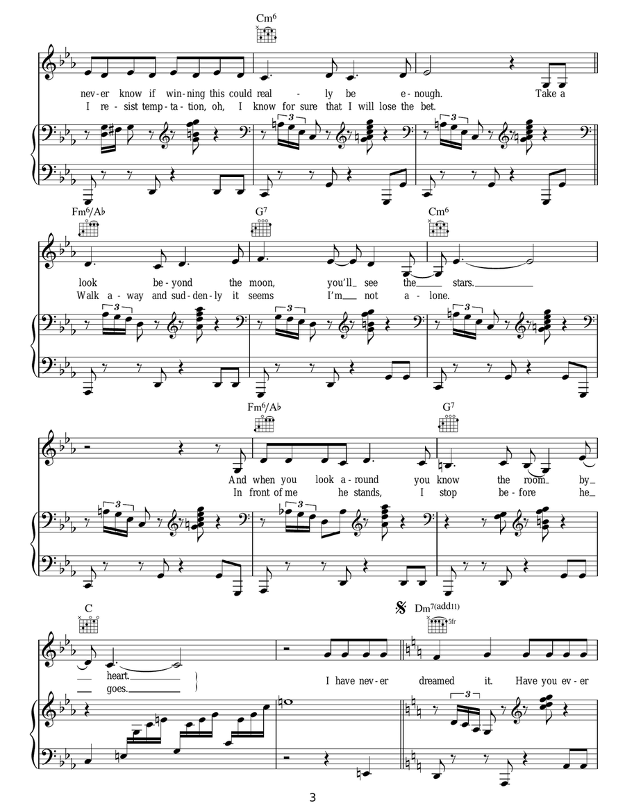 A Night Like This A Night Like This Acoustic Guitar scores gallery preview page 3