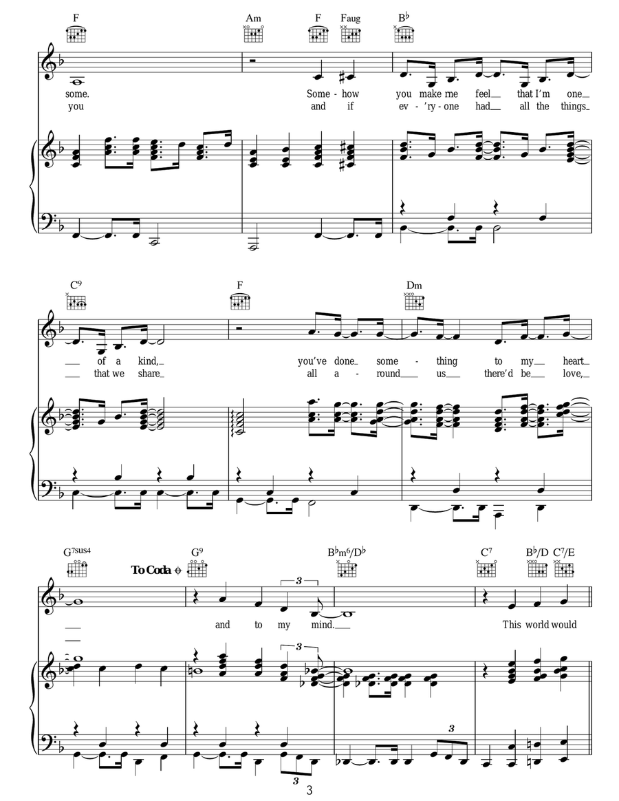 If Everybody Loved The Same As You Guitar scores gallery preview page 3
