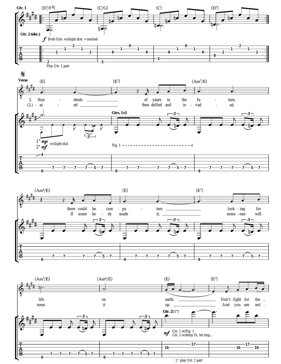 Twisted Logic Twisted Logic Acoustic Guitar scores gallery preview page 2