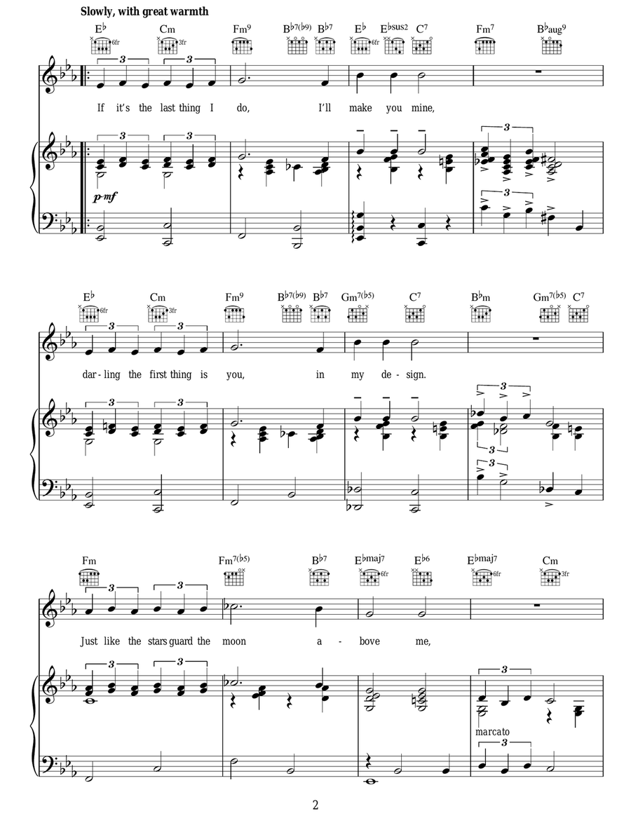 If It's The Last Thing I Do Guitar scores gallery preview page 2