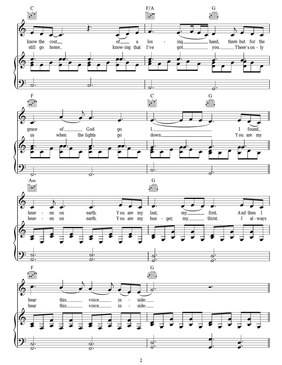 Ave Maria Ave Maria Acoustic Guitar scores gallery preview page 2