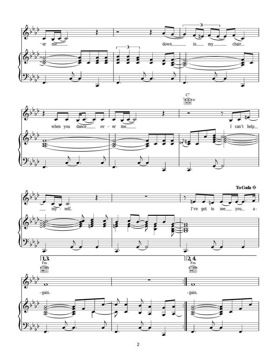 I've Got To See You Again Acoustic Guitar scores gallery preview page 2