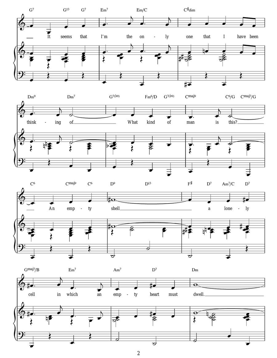 What Kind Of Fool Am I What Kind Of Fool Am I Guitar scores gallery preview page 2