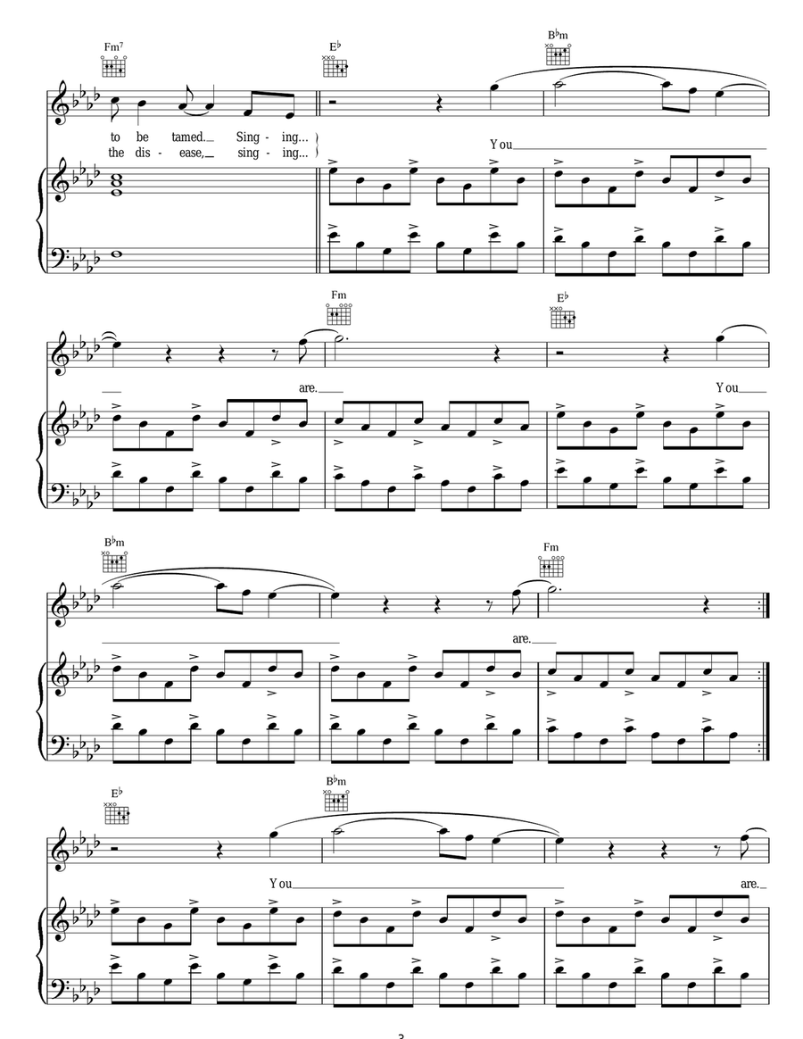 Clocks Clocks Acoustic Guitar scores gallery preview page 3