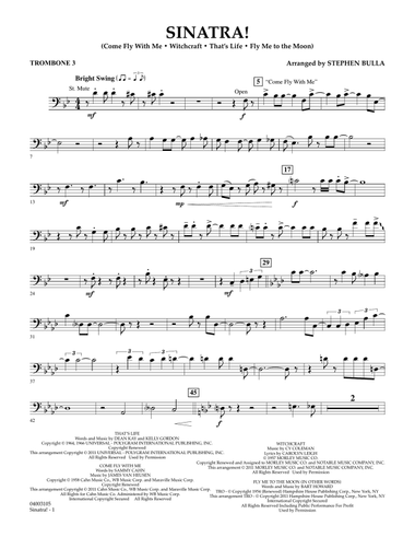 Sinatra! - Trombone 3