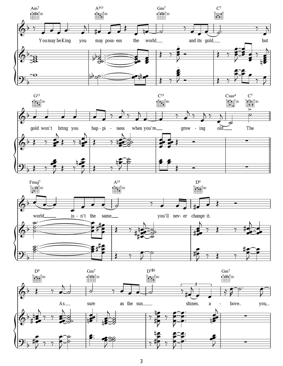 You're Nobody 'Til Somebody Loves You Acoustic Guitar scores gallery preview page 3
