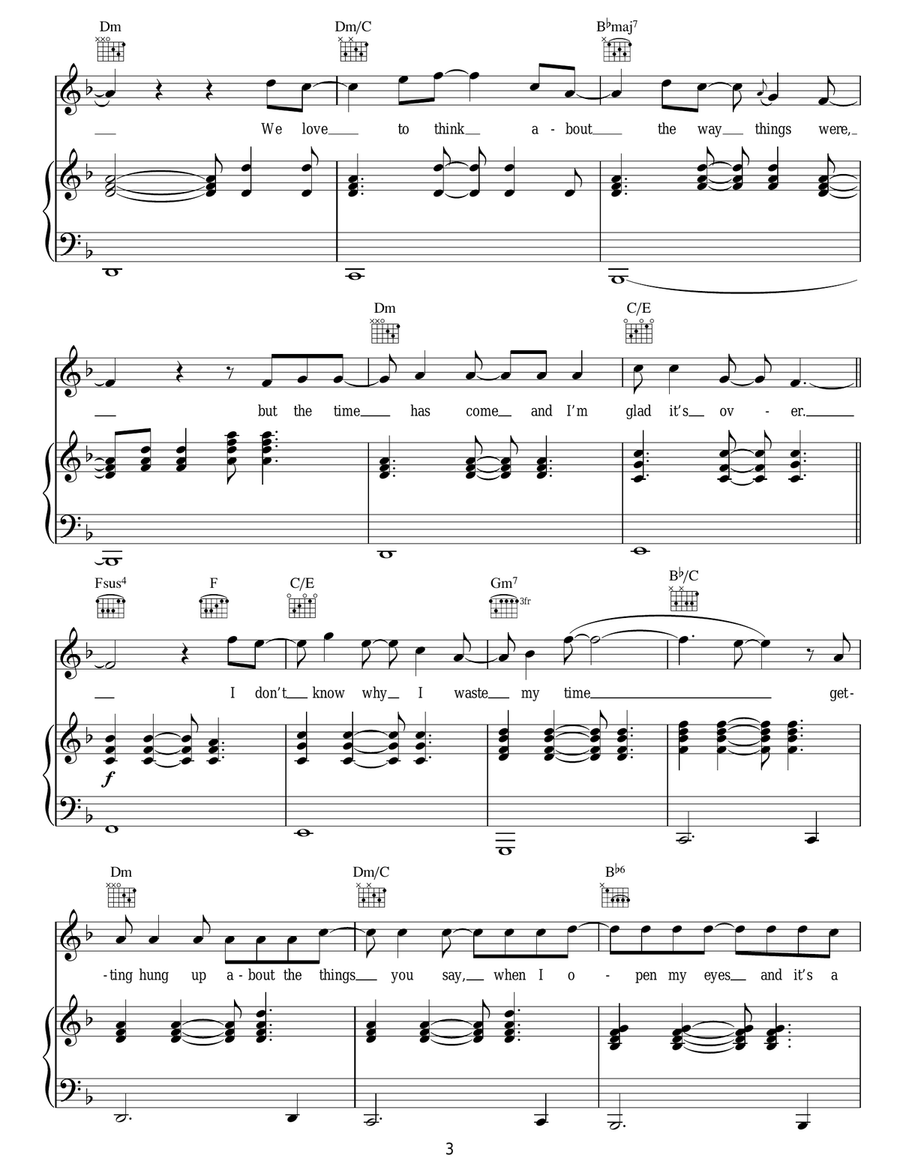 Snowed Under Snowed Under Acoustic Guitar scores gallery preview page 3