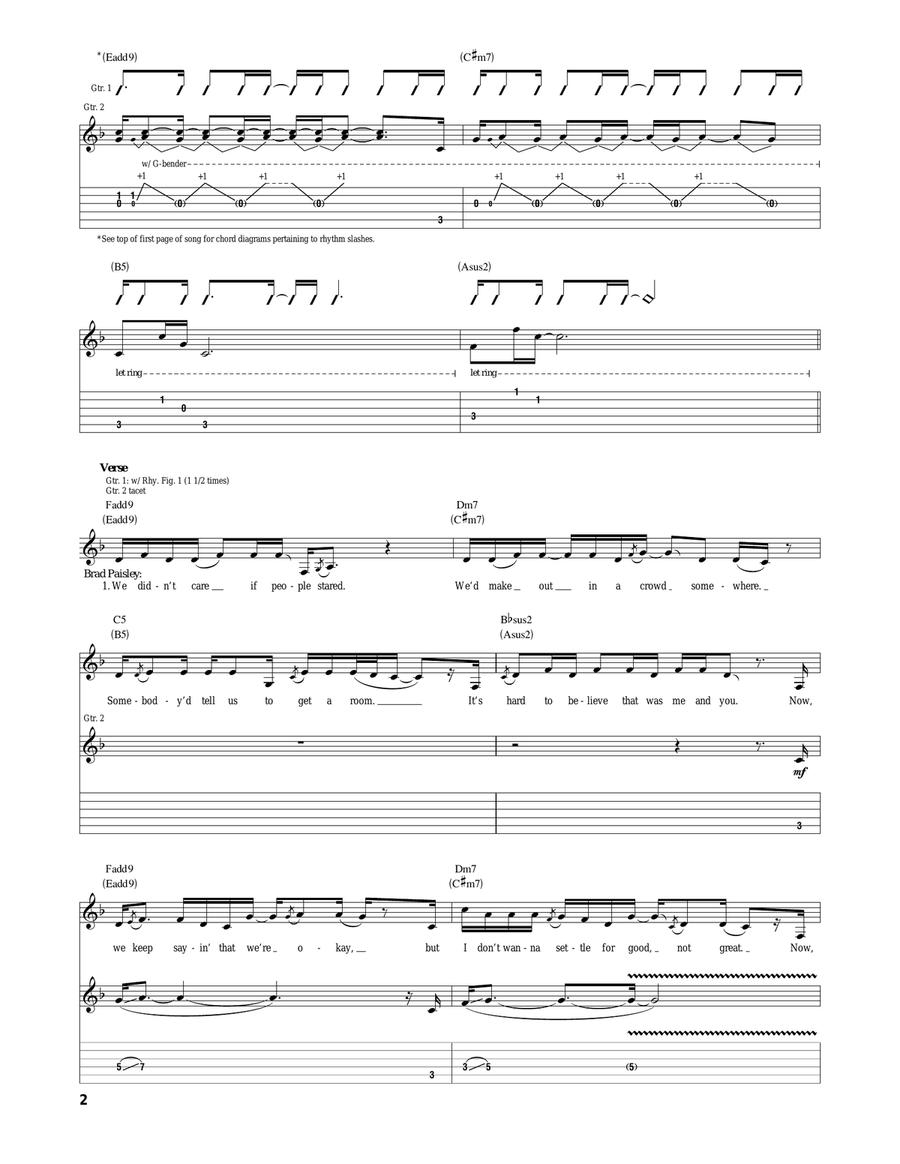 Remind Me Remind Me Acoustic Guitar scores gallery preview page 2