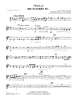 Finale from Symphony No. 1 - Bb Tenor Saxophone