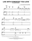 Live With Somebody You Love (from Martin Guerre)