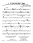 A Gleeful Christmas - Violin 1