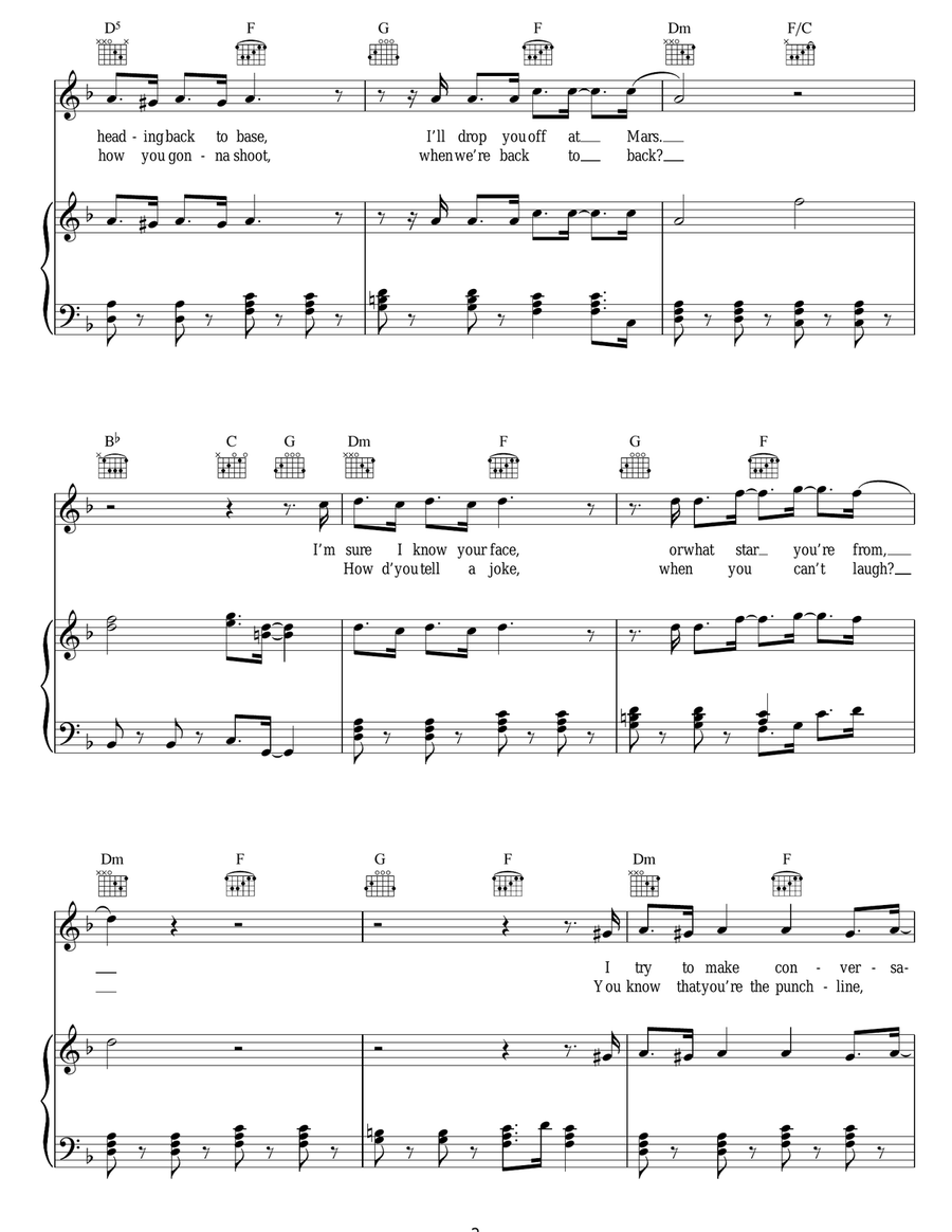 Man Machine Man Machine Acoustic Guitar scores gallery preview page 2