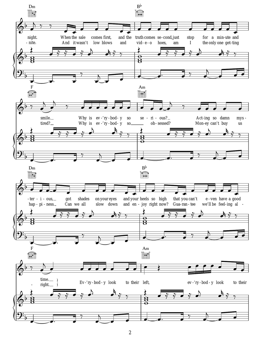 Price Tag Price Tag Acoustic Guitar scores gallery preview page 2