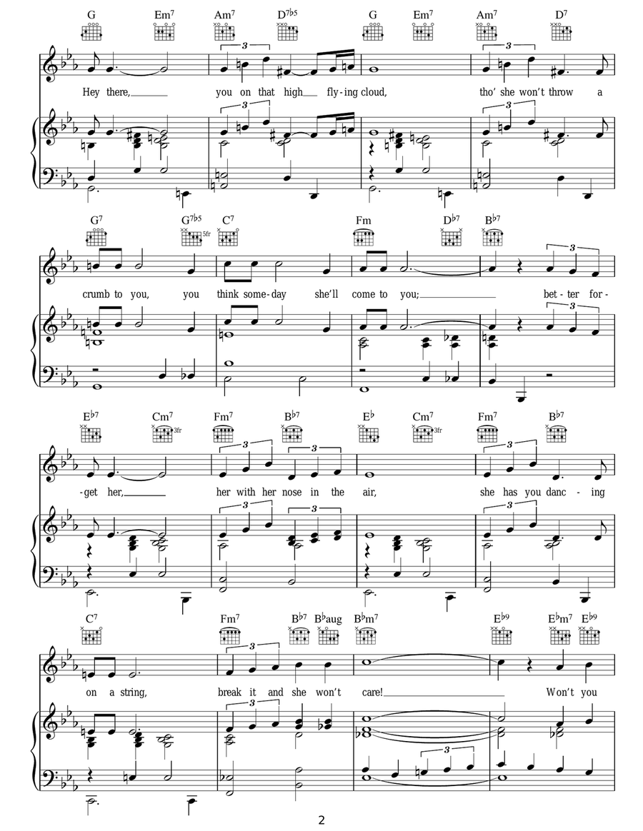 Hey There Hey There Guitar scores gallery preview page 2